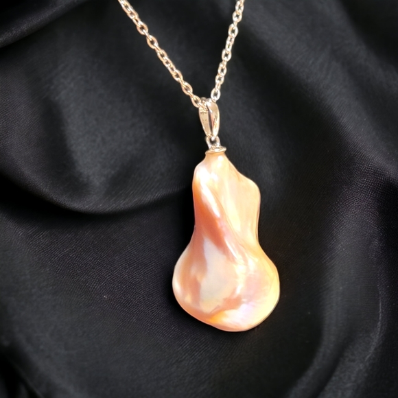 🔥PRICE CUT🔥NWT BAROQUE PEARL LAYERED RHODIUM OVER STERLING SILVER NECKLACE - Picture 13 of 16